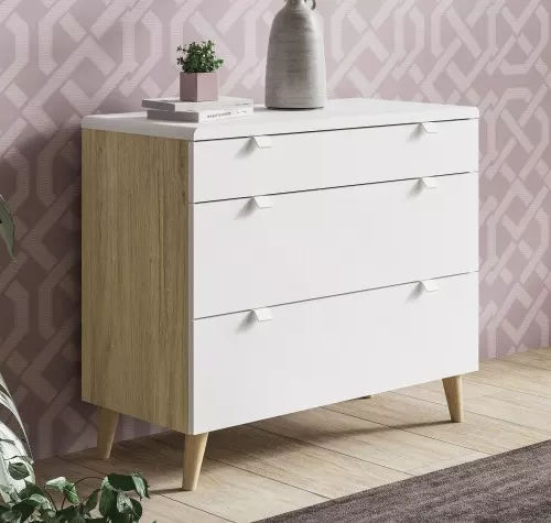 Cassettone contemporaneo - BLOOM - Meubles Célio - in melaminico / rettangolare / con contenitore