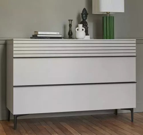 Cassettone contemporaneo - TOSCANE - Meubles Célio - in metallo / in melaminico / rettangolare