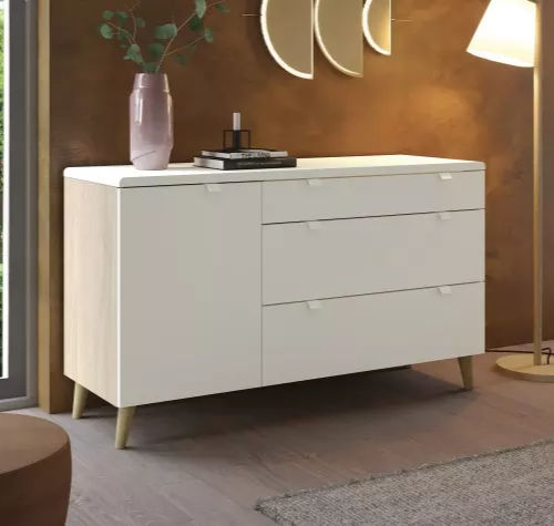 Cassettone contemporaneo - BLOOM - Meubles Célio - in melaminico / con contenitore / con sportello