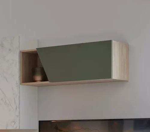Mensola - OBLIK - Meubles Célio - contemporaneo / in melaminico / bianco