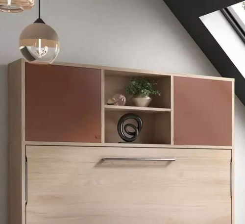Libreria contemporanea - SMART - Meubles Célio - in melaminico / con contenitore / bianca