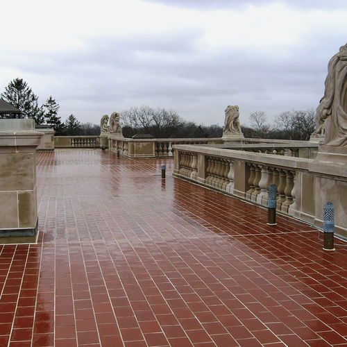 Pavimentazione in terracotta - PROMENADE - LUDOWICI - da esterno / per pedoni / per spazio pubblico