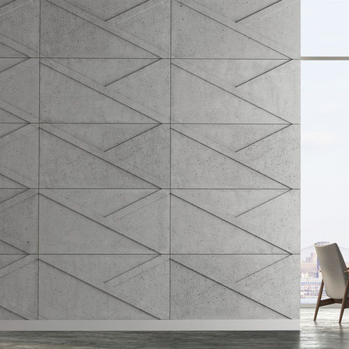 Pannello per interni - GEO 02 - Loft Design System - in calcestruzzo / aspetto cemento