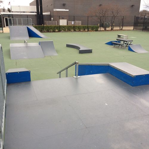 Mezza piramide per skatepark - ARLINGTON HEIGHTS, IL - World Skate Parks