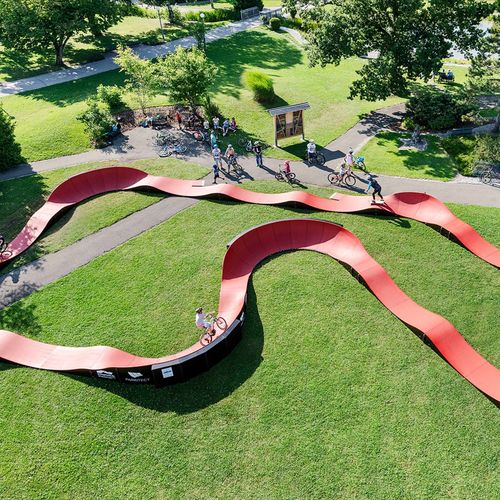 Pump track modulare - MUNICH, DE - World Skate Parks - per skatepark / per bikeparks