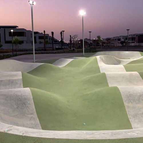 Pump track per skatepark - ABU DHABI, WEST YAS - World Skate Parks - in calcestruzzo