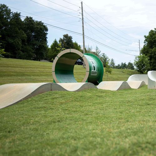 Pump track per skatepark - BENTONVILLE, AR - World Skate Parks - in composito / in bitume / in calcestruzzo