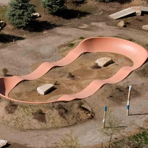 Pump track per skatepark - BRECKENRIDGE, CO - World Skate Parks - in calcestruzzo