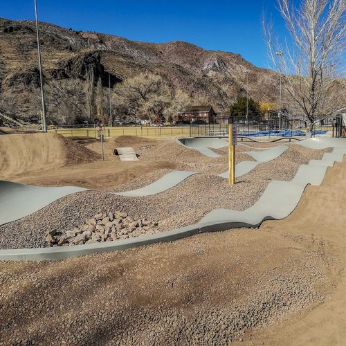 Pump track per skatepark - CALIENTE, NV - World Skate Parks - in calcestruzzo