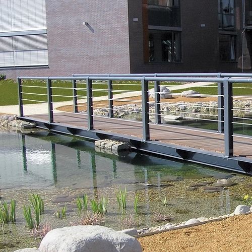 Ringhiera in acciaio inossidabile - CYDLIMIT - mmcité street furniture - in cavi di acciaio / da esterno / per balcone