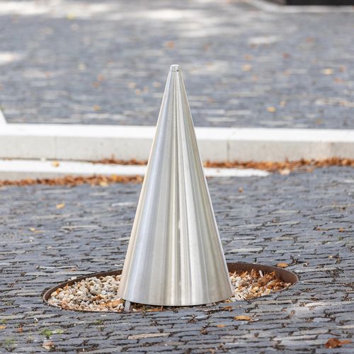 Fontanella da esterno - HYDRO - mmcité street furniture - in acciaio inossidabile / per privati / per zone urbane