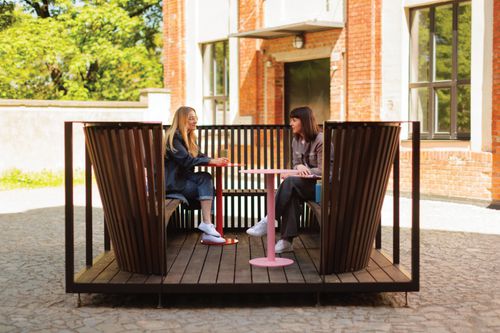 Parklet modulare - PLATFORM KUPÉ - mmcité street furniture