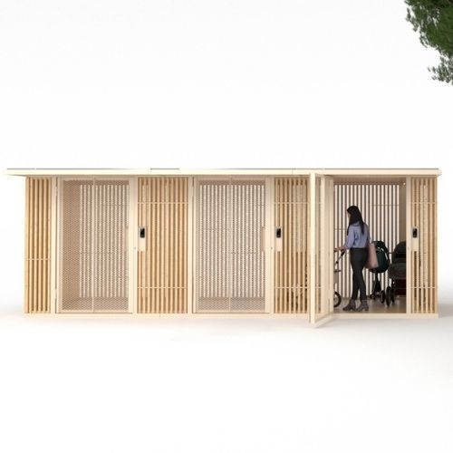 Copertura per spazi pubblici - CUBY LOCK  - mmcité street furniture