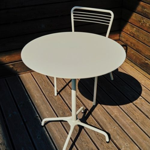 Tavolo da picnic contemporaneo -  FLANEUR - mmcité street furniture - in alluminio / in acciaio / in HPL