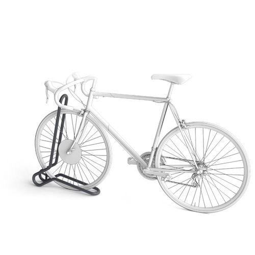 Rastrelliera per biciclette a pavimento - OCUS - mmcité street furniture - con sistema di sicurezza / da esterno / in acciaio