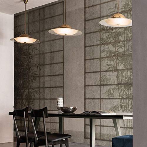 Carta da parati contemporanea - KYOTO - Wall&Deco - in vinile / con motivi naturali / con motivi floreali
