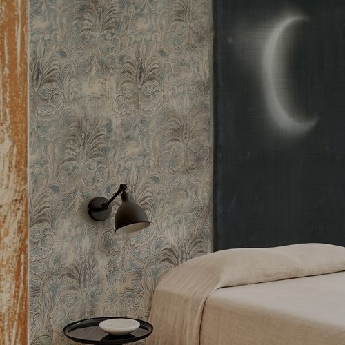 Carta da parati contemporanea - Canto - Wall&Deco - in vinile / a motivi / aspetto tessuto