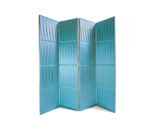 Paravento contemporaneo - Hide & Seek - MUNNA - in legno massiccio / in legno compensato / in raso