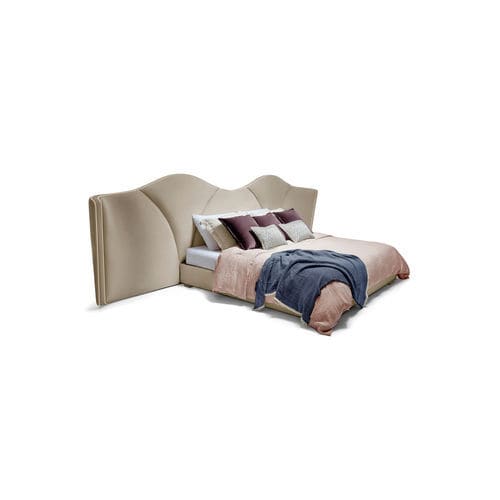 Letto matrimoniale - Josephine L 200 - MUNNA - Art Deco / imbottito / con testiera