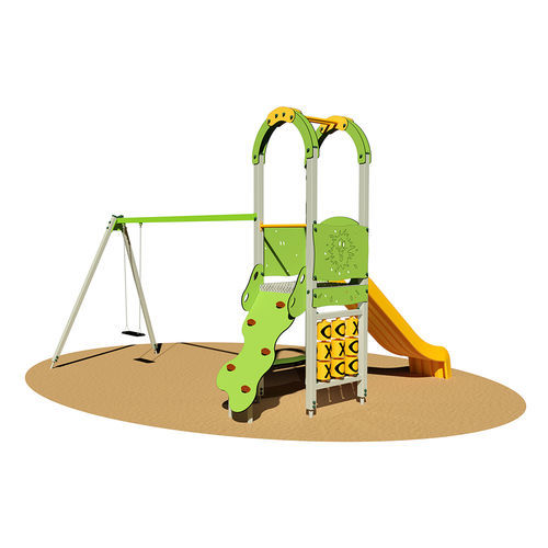 Struttura ludica per parco giochi - BALOO - Dimo Group Srl - in acciaio galvanizzato / in alluminio / in HDPE