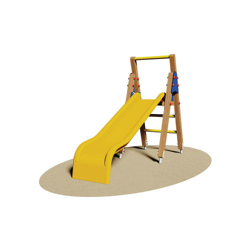 Scivolo dritto - CANARIE - Dimo Group Srl - per parco giochi / in polietilene / in fibra di vetro