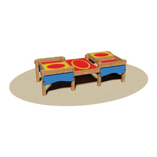 Tavolo da gioco per bambini per esterni - WORK - Dimo Group Srl - contemporaneo / contract / in legno