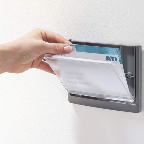 Cartello segnaletico per porta - 4860 - DURABLE - da parete / in plastica / di orientamento