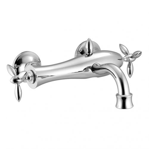 Miscelatore doppio comando per vasca - TIMOR: 18005 - GATTONI RUBINETTERIA - da parete / in metallo cromato / da bagno