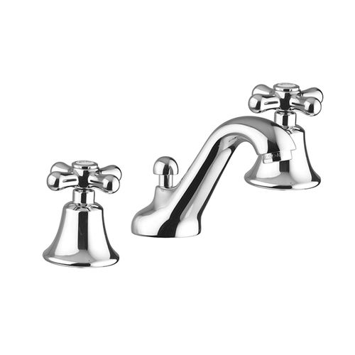 Miscelatore doppio comando per lavabo - VERSILIA: 10095 - GATTONI RUBINETTERIA - da appoggio / in metallo cromato / da bagno