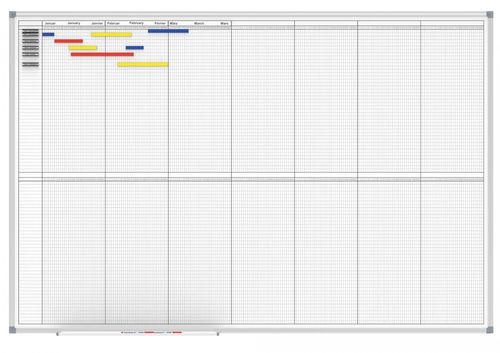 Tabellone magnetico - MAULSTANDARD  - MAUL - bianco / cancellabile / da parete