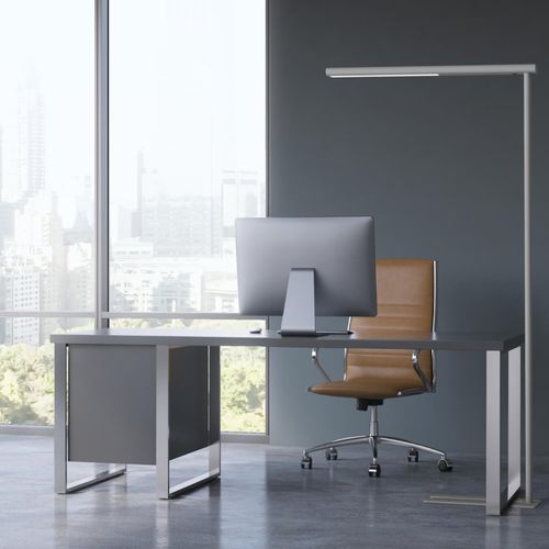 Lampada da terra - MAULJET  - MAUL - in alluminio / in acciaio / contemporanea