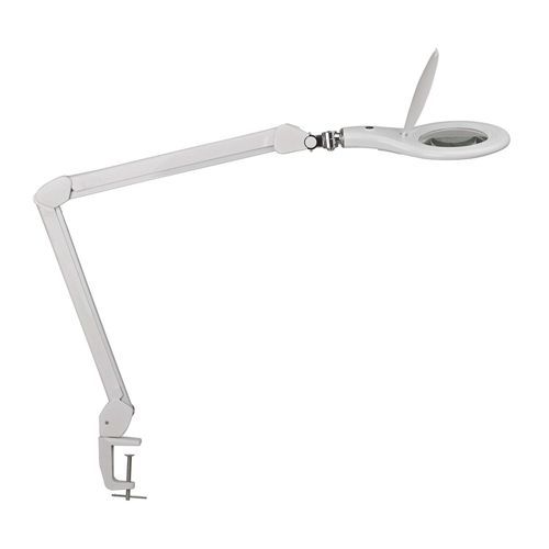 Lampada con lente d'ingrandimento - MAULMAKRO - MAUL - in metallo / in vetro / in plastica