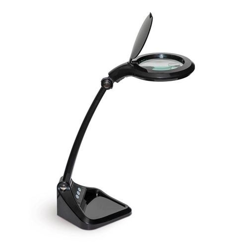 Lampada con lente d'ingrandimento - MAULIRIS - MAUL - in plastica / contemporanea / con cavo
