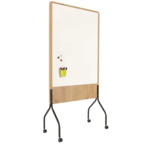 Tabellone magnetico - R810070 - MAUL - bianco / cancellabile / da terra