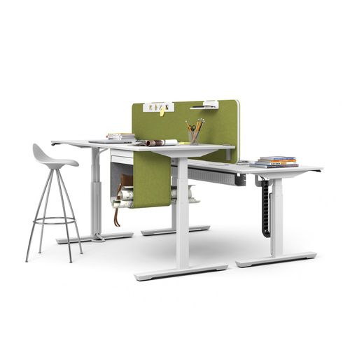 Scrivania per open space - TCARE - JG Group - da parete / contemporanea / in MDF