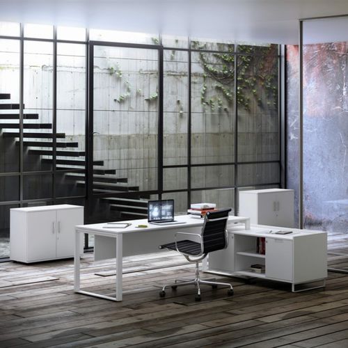 Scrivania direzionale - ADAPTA 2 PLUS - JG Group - contemporanea / in legno / in metallo