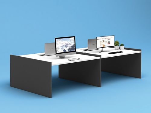 Scrivania per open space - CALL ME - JG Group - contemporanea / in melaminico / con base in pannelli