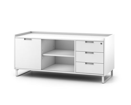 Armadio classificatore basso - MAO - JG Group - in legno / impiallacciato in legno / con cassetti