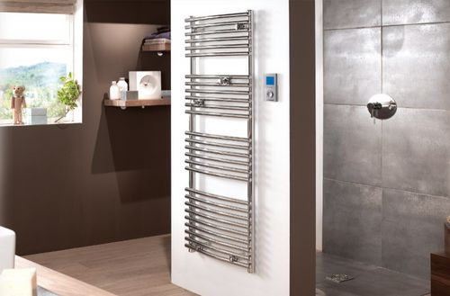 Scaldasalviette elettrico - RIVA - Thermor - contemporaneo / in metallo / cromato