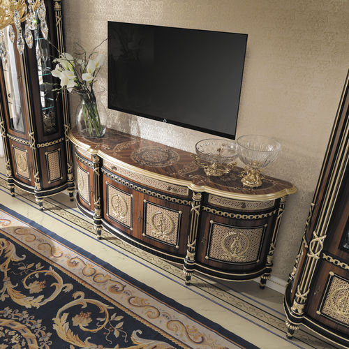 Credenza in stile - 14112 - Modenese Luxury Interiors - in legno massiccio / per hotel