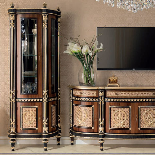 Vetrina classica - 14110-14111 - Modenese Luxury Interiors - in legno / in vetro / con serratura integrata