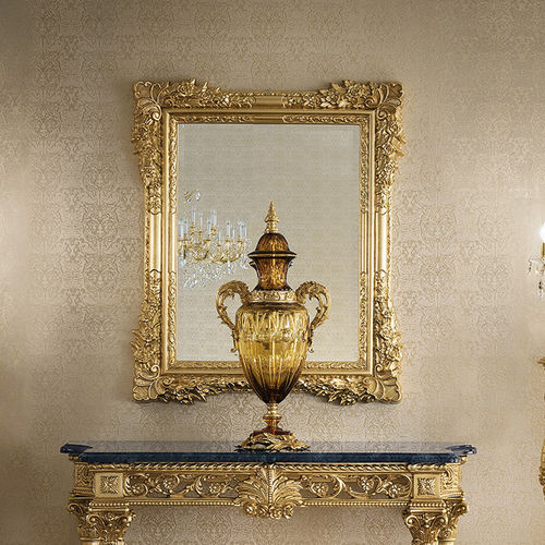 Specchio a muro - 14672 - Modenese Luxury Interiors - per hotel / in stile / rettangolare