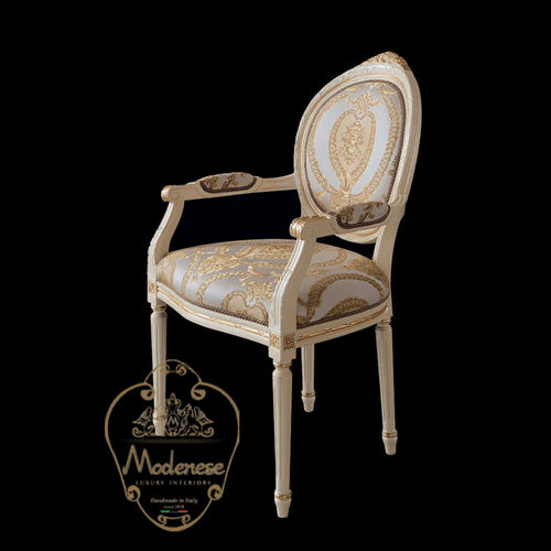 Sedia in stile - 14533 - Modenese Luxury Interiors - da interno / in tessuto / in legno massiccio