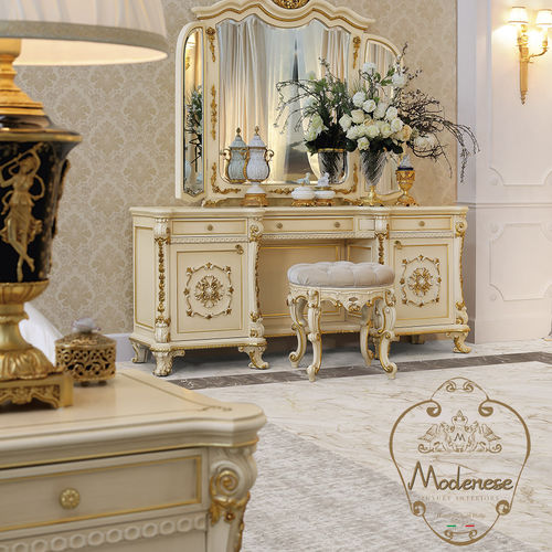 Mobile da toeletta in stile - 14221 - Modenese Luxury Interiors - in legno massiccio / per camera d'hotel / monoposto