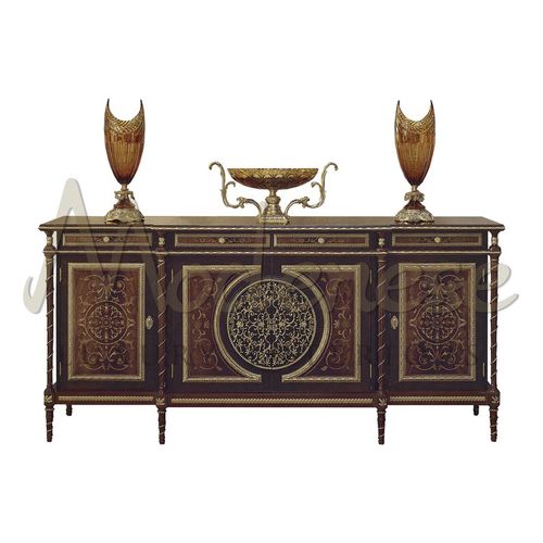 Credenza in stile - 14129 - Modenese Luxury Interiors - in legno / con cassetti / con ante battenti