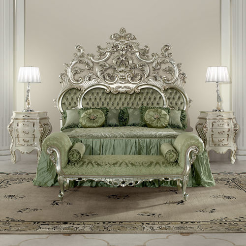 Letto matrimoniale - 15209 - Modenese Luxury Interiors - in stile / con testiera imbottita / in tessuto
