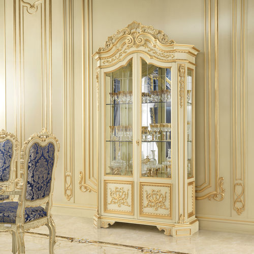 Credenza alta - 16126 - Modenese Luxury Interiors - classica / in legno / con ante battenti