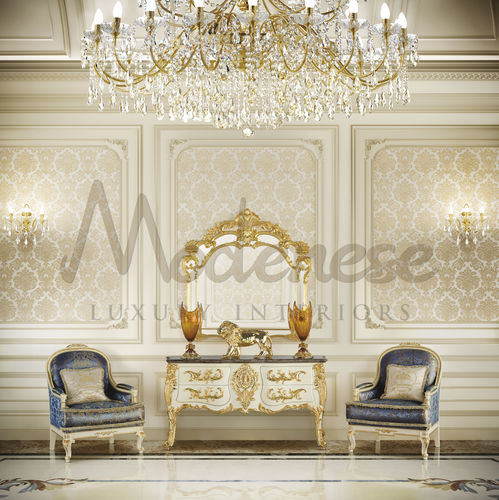 Credenza in stile - 15148 - Modenese Luxury Interiors - in legno / in marmo / con cassetti