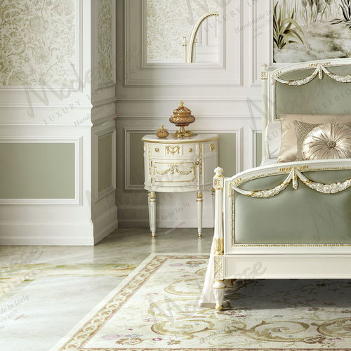Comodino classico - 17221 - Modenese Luxury Interiors - in legno / curvo / con cassetti