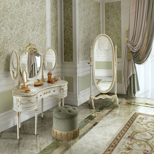 Mobile da toeletta classico - 17222 - Modenese Luxury Interiors - in legno / con piedi alti / per camera d'hotel